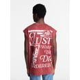 thumbnail image 3 of Dr Pepper Men's and Big Men's Muscle Tank Top, Sizes XS-5XL, 3 of 5