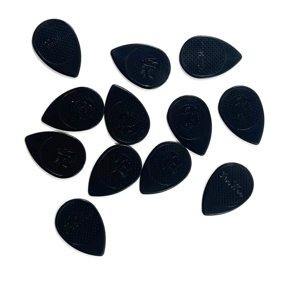 Fred Kelly Picks Guitar Mandolin Picks Flats 12 Picks Delrin PeeWee Grip .96mm