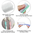 thumbnail image 5 of Nail Brush for Cleaning Fingernails, Nail Brush Handle Grip Cleaning Brush for Nail and Toenail Foot, Nail Dust Brush Manicure Pedicure Tools Scrubbing Brush Women Men Home Salon (6 Pack), 5 of 5