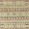 thumbnail image 1 of Ahgly Company Indoor Square Abstract Dark Gold Brown Abstract Area Rugs, 7' Square, 1 of 6