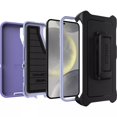 thumbnail image 5 of OtterBox Samsung Galaxy S24 Only - Defender Series Case - Mountain Majesty Purple - Screenless - Rugged & Durable - with Port Protection - Holster Clip Includes - Microbial Defense Protection, 5 of 7