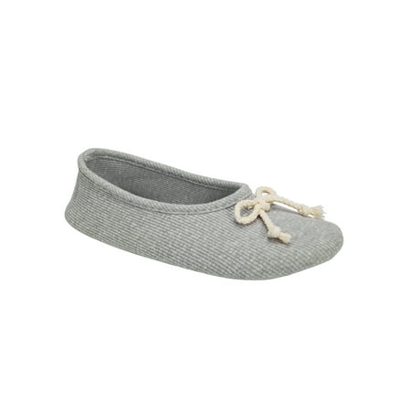 LELINTA Women Casual Ballet Flat Shoes Slip On Anti-Skid Round Toe Loafers Slipper Bow Style Soft Comfort House Shoes