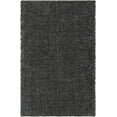 thumbnail image 7 of Unique Loom Davos Shag Collection Area Rug - Solid (5' 3" x 8' Rectangle Peppercorn), 7 of 7