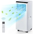 thumbnail image 1 of Eastvita 8000BTU Portable Air Conditioner with Built - in Cool Dehumidifier/Fan/Cools up to 350 SqFt/Auto Sleep Modes/Remote Control/Window Kit Included/24H Timer, 1 of 8