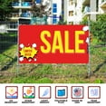 thumbnail image 3 of Sele Large Banners and Signs for Outdoor by DreamController|Polyester Banner with 4 Holes for Easy Hang Indoor & Outdoor|4x2 Feet Banner to Promote Business Seles|HD Banner Made in USA, 3 of 6