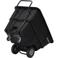 thumbnail image 5 of Global Industrial Heavy Duty Plastic Tilt Truck, 1/2 Cu. Yd. Cap, 1400 Lbs. Cap, Black, 5 of 6
