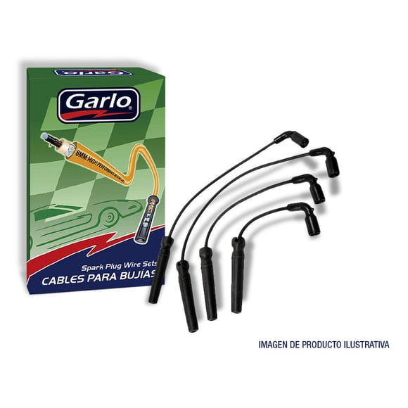 CABLES PARA BUJÍAS GARLO RX-8 2004 al 2007 MAZDA R2 1.3L