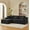 Black-Left, variant on MAYEERTY Corduroy L-Shape Cloud Sectional Sofa with Deep Seat, Minimal Luxury Modular Couches for Apartment, 103*65*34"Dark Grey