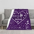 thumbnail image 4 of Yibo Best Friend Birthday Gifts Blanket Flannel Soft and Comfortable Anti-static Bed Sofa Blanket, 4 of 7