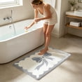 thumbnail image 7 of EaskTriop Non-Slip Bath Rug, Absorbent Bathroom Mat, Scalloped Floor Mat Tub Shower Indoor Home Decor Bath Mat, 7 of 7