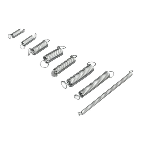 Extension Springs, Spring Assortment C75 Galvanized Steel 200Pcs Durable High Strength  for Maintenance