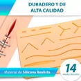 thumbnail image 4 of Kit Sutura Practica Herida Almohadilla Cirugia Medicina 3pzs, 4 of 7