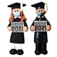 thumbnail image 1 of Fiudx Adorno de Graduación, Decoración de La Promoción 2021, Regalo Conmemorativo para Graduados, Diseño Inspirador, Decoración para El Hogar y La Oficina, Ideal para Familiares y Amigos, Juego de 2, 1 of 6