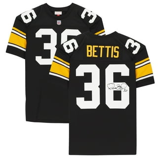 Mitchell & Ness Men's Jerome Bettis Black Pittsburgh Steelers 1996 Authentic Throwback Retired Player Jersey