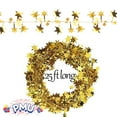 thumbnail image 4 of PMU 25 Ft Gold Star Garland – Shiny Tinsel Wire Garland for Christmas, Halloween, Wedding & Birthday Party Decor, Holiday Garlands Ornament for Festive Home Decoration, 4 of 7