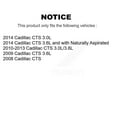 thumbnail image 2 of PUR Engine Air Filter (6 Pack) for Car Cadillac CTS K57-102425, 2 of 2