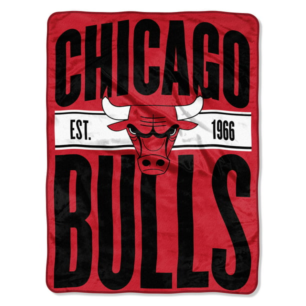 NBA Chicago Bulls “Clear Out” 46”x 60” Micro Raschel Throw - Walmart.com