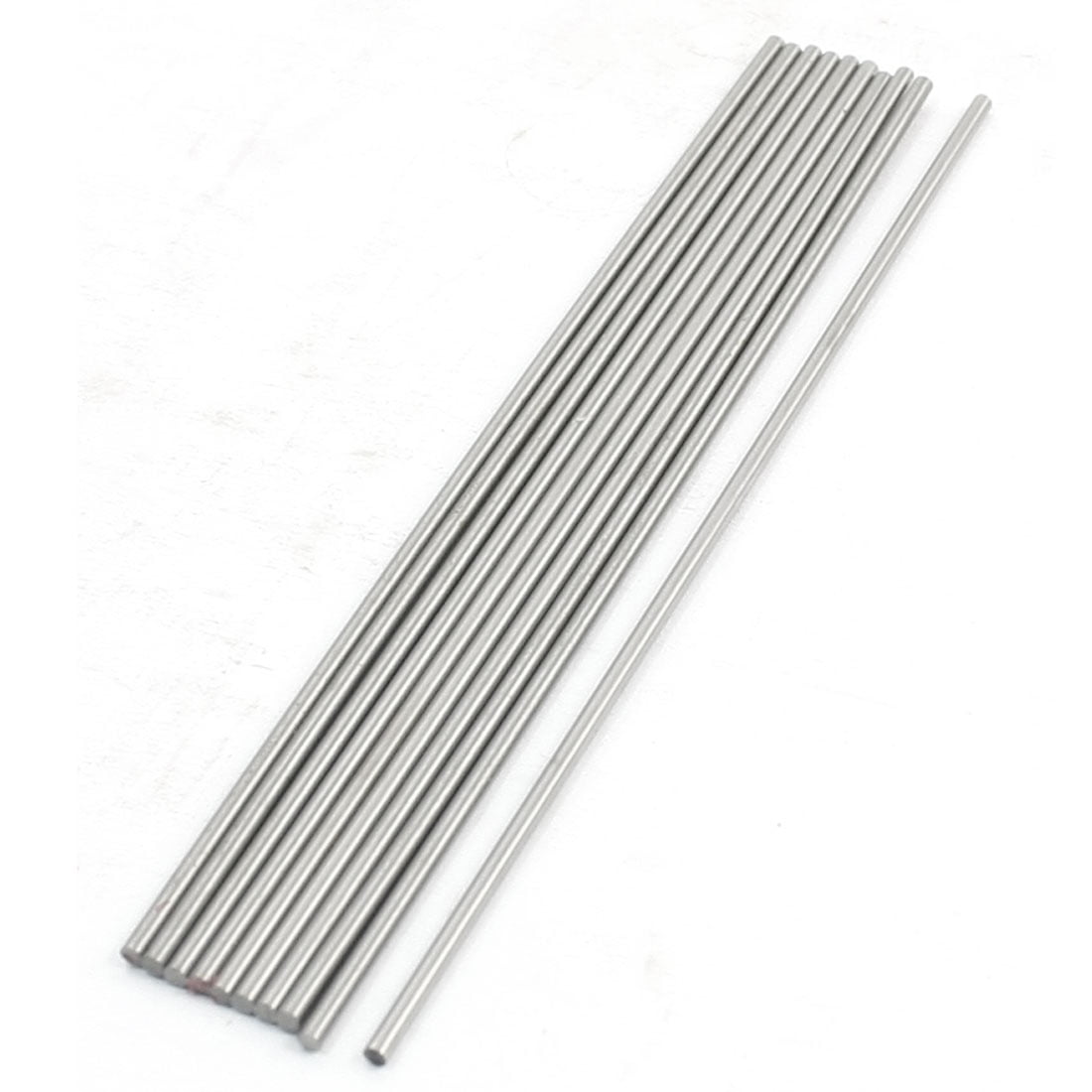 10 Pcs HSS High Speed Steel Round Turning Lathe Bars 1.5mm x 100mm
