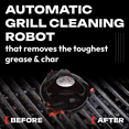 thumbnail image 6 of Grillbot Automatic Grill Cleaning Robot with 3 Powerful Nylon Grill Brushes & Carry Case (Black), 6 of 10