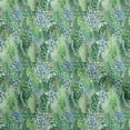 thumbnail image 1 of oneOone Rayon Forest Green Fabric Abstract Brush Stroke& Dot Craft Projects Decor Fabric Printed By The Yard 56 Inch Wide, 1 of 4