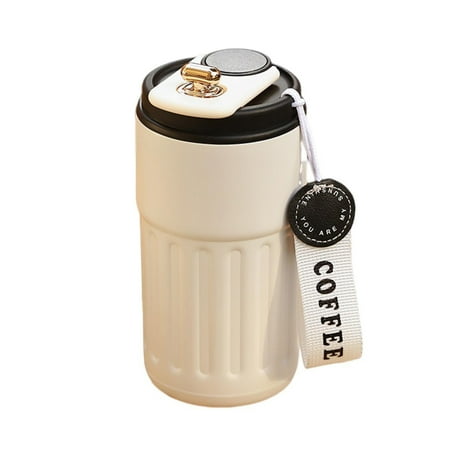 

ziertyon 450ML Thermal Cup Smart Insulated Cup with Leak-Proof Lid And Temperature Display for Home Office Outdoor