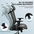 Ergonomic Executive Mesh Office Chair Mesh Seat Computer Task Chair