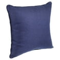 thumbnail image 5 of Spencer Mene Basketweave Decorative Throw Pillow, Navy, 20" x 20", 5 of 6