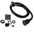 thumbnail image 1 of Tablero de instrumentos del automóvil Montaje empotrado USB 3.0 Enchufe Cable de extensión Panel Cable Kit de cable Soledad Cable extensor USB para tablero, 1 of 10