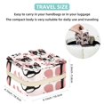 thumbnail image 4 of PhooArto Small Jewellery Box, Cute Dog Paw Pattern Portable Travel Mini Jewelry Case for Women Leather Ring Organizer, 4 of 5