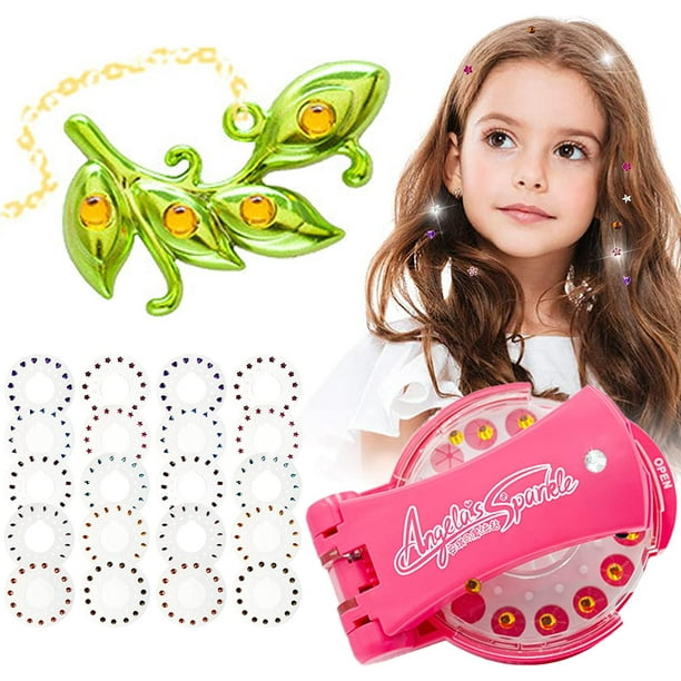 UPWER Hair Bedazzler Kit with 240 Hair Gems, Hair Macao