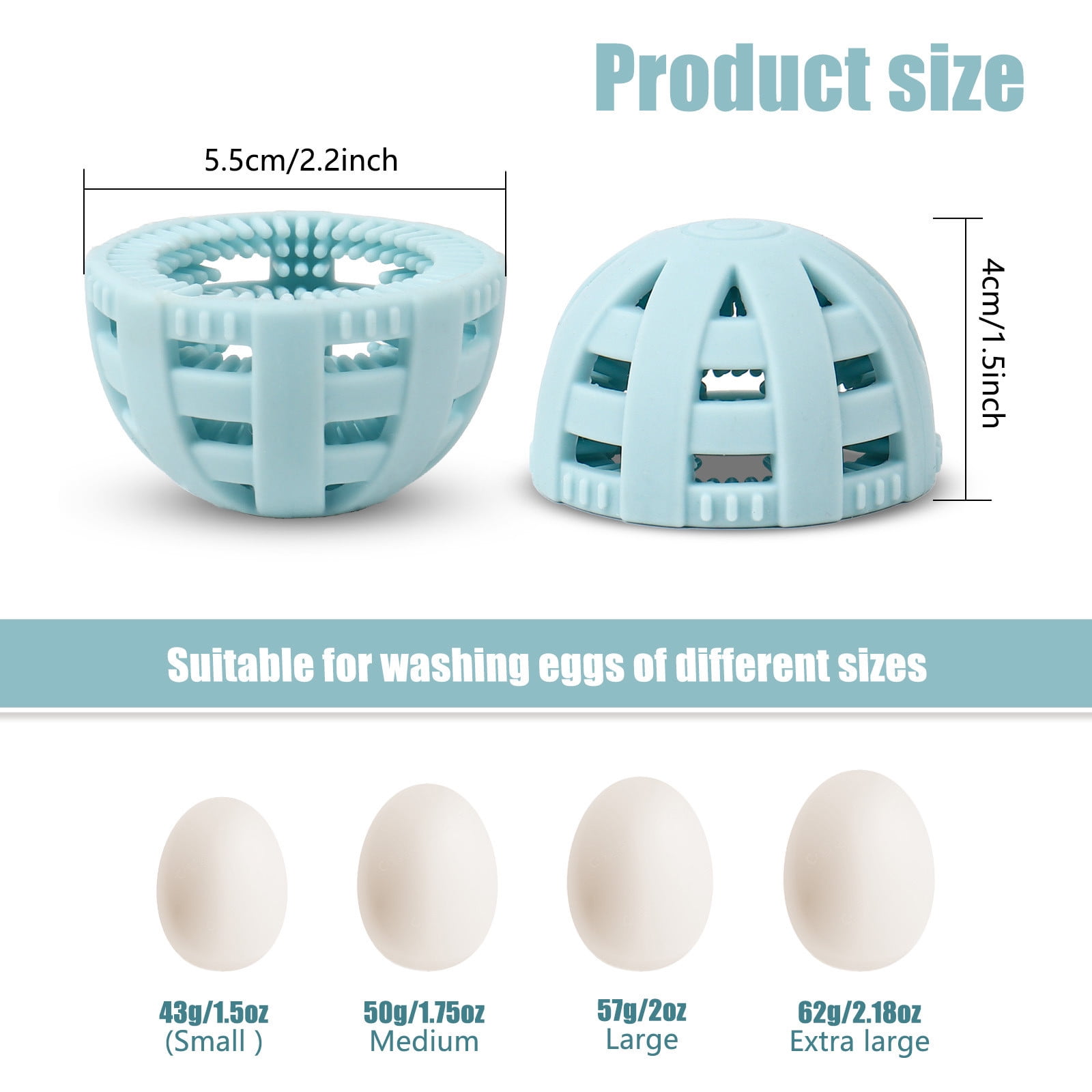 Silicone Egg Cleaning Brush Gentle Egg Scrubber Stain Remover Reusable  Cleaning Tools for Egg Washer Kitchen Gadget – the best products in the  Joom Geek online store