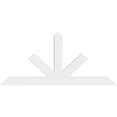 thumbnail image 2 of 84"W x 38 1/2"H x 2"D x 6"F, 11/12 Pitch, Saratoga Architectural Grade PVC Gable Bracket, 2 of 8