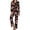 Style-7, variant on Top-kevin Women's Pajama Sets Seafood Fruit Pattern Long Sleeve Lounge Sets Pjs Sleepwear with Pockets