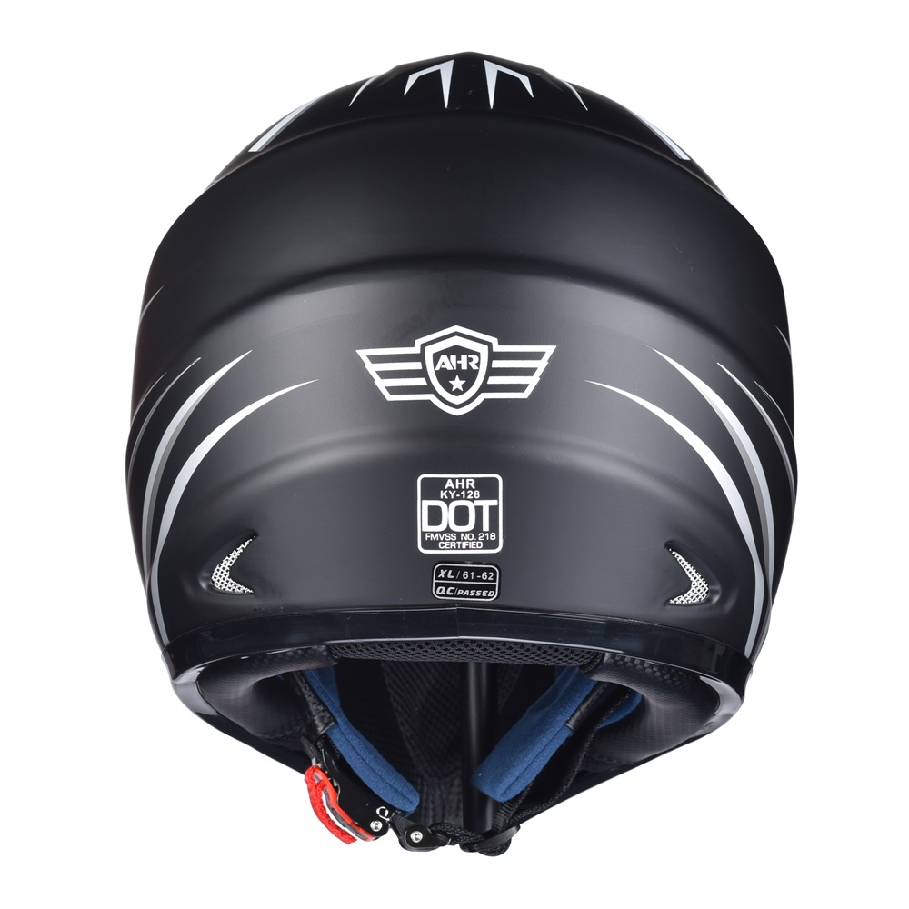 AHR H-VEN20 DOT Outdoor Adult Full Face MX Helmet Motocross Off-Road Dirt Bike Motorcycle ATV XL - image 5 of 11