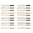 thumbnail image 3 of 20 piezas cepillos de champú para pestañas jinwen limpiador de cepillos de lavado Dorado, 3 of 8