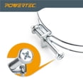 thumbnail image 3 of Abrazadera para manguera POWERTEC 70216-P2 doble alambre de 3 pulgadas paquete de 10, 3 of 8