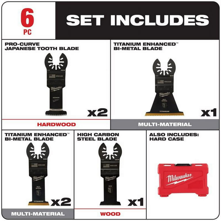 Milwaukee 6 piece deals