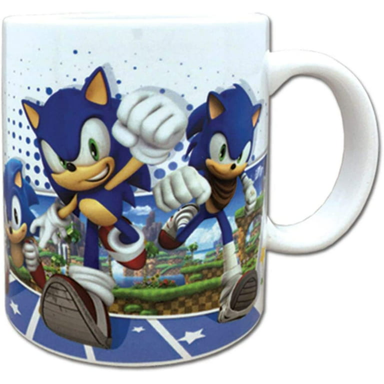 Sonic The Hedgehog Coffee Mug by Janine Messenger - Pixels