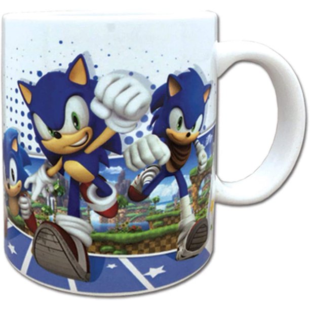 Sonic The Hedgehog 25th Anniversary Coffee Mug