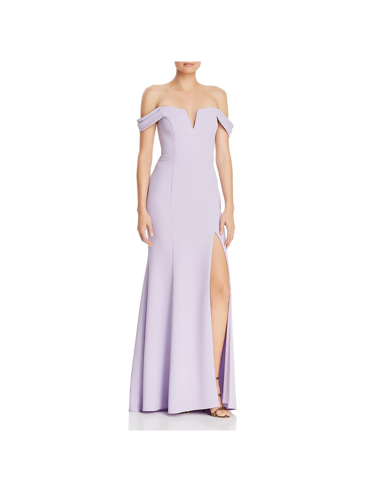 Avery g strapless crepe gown Clearance