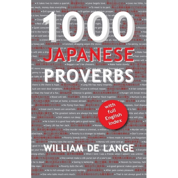 1000 Japanese Proverbs, (Paperback)