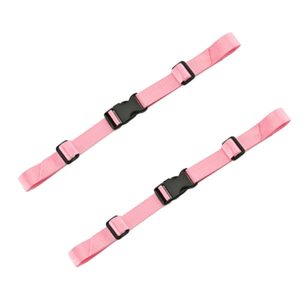 Arnés de Pecho Correa de Esternón de Nailon de 2 Piezas para Correas de 1 Pulgada Macarena Correa del arnés para el pecho de la mochila rosa