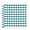 Opaque, variant on Plaid Turquoise Teal Gray Grey Pattern Heart Shaped Planner Calendar Scrapbook Craft Stickers