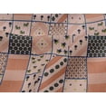 thumbnail image 4 of oneOone Viscose Jersey Light Peach Fabric Floral|Horse & Geometric Patchwork Sewing Fabric By The Yard Printed Diy Clothing Sewing Supplies 60 Inch Wide, 4 of 5