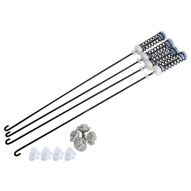 Washer Suspension Rod Kit for Whirlpool Kenmore Amana Maytag WTW4800XQ4