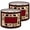 Color 3, variant on Lamp Shades Set of 2 Cute Woodland Animals Fox Bear Bunny Soft Pastel Forest 13" x 13" x 10" Lampshade for Table Lamps Floor Lamps Lamp Shade Replacement Easy Assembly Required