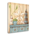 thumbnail image 2 of 26" x 26" Coastal Cupboard I By Jo Moulton - Print on Canvas Fabric Multi-Color, 2 of 2
