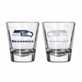thumbnail image 1 of Seattle Seahawks Shot Glass - 2 Pack Satin Etch, 1 of 2