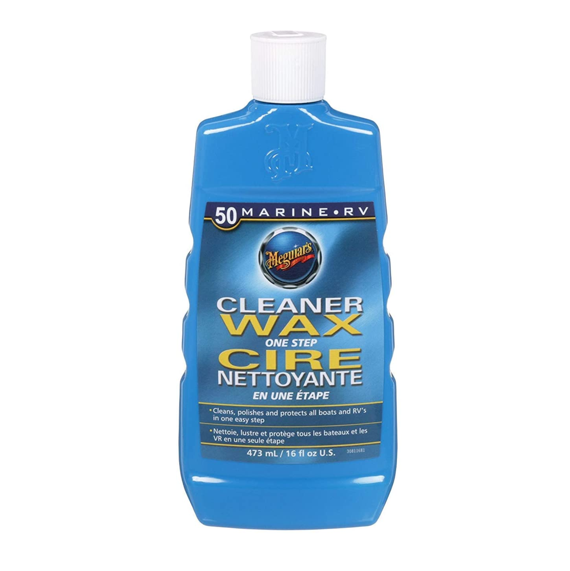 Meguiar's M5016 Marine & RV One Step Cleaner Wax 16 oz Walmart Canada