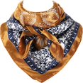 thumbnail image 1 of DEBGFS 35 Inch Wild Rag Cowboy Scarves for Men  Large Rancher Neckerchief Silk Feel  Oversize Western Bandana,brown,One Size, 1 of 6
